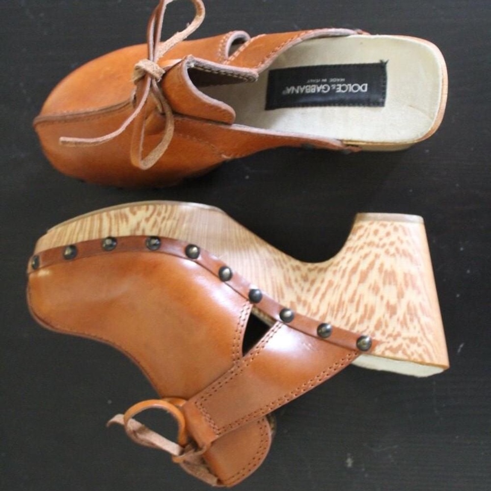 Vintage Dolce & Gabbana Clogs